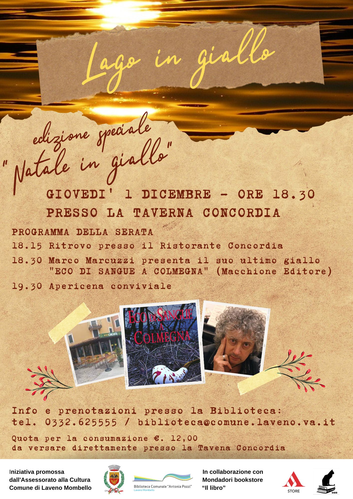 "NATALE IN GIALLO" edizione speciale di "LAGO IN GIALLO"