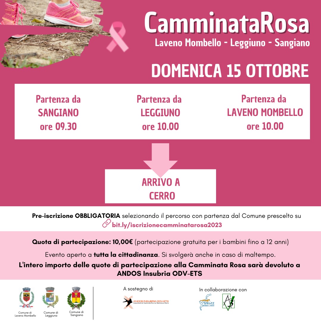 CAMMINATA ROSA 2023- 3° edizione