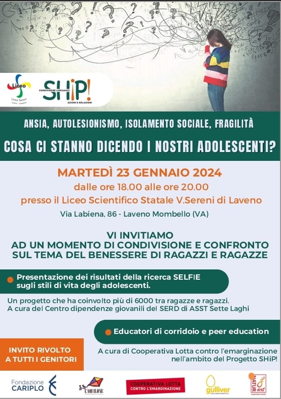 Cosa ci stanno dicendo i nostri adolescenti?