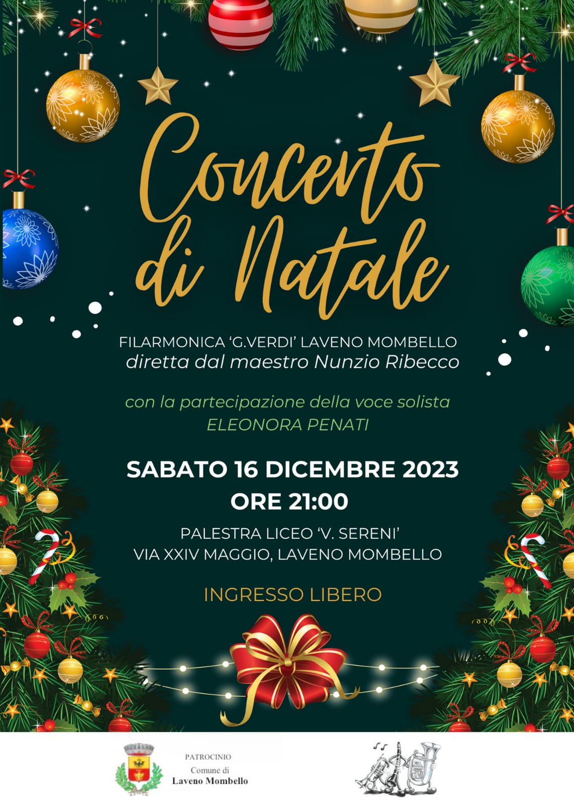 Concerto di Natale della Filarmonica G. Verdi