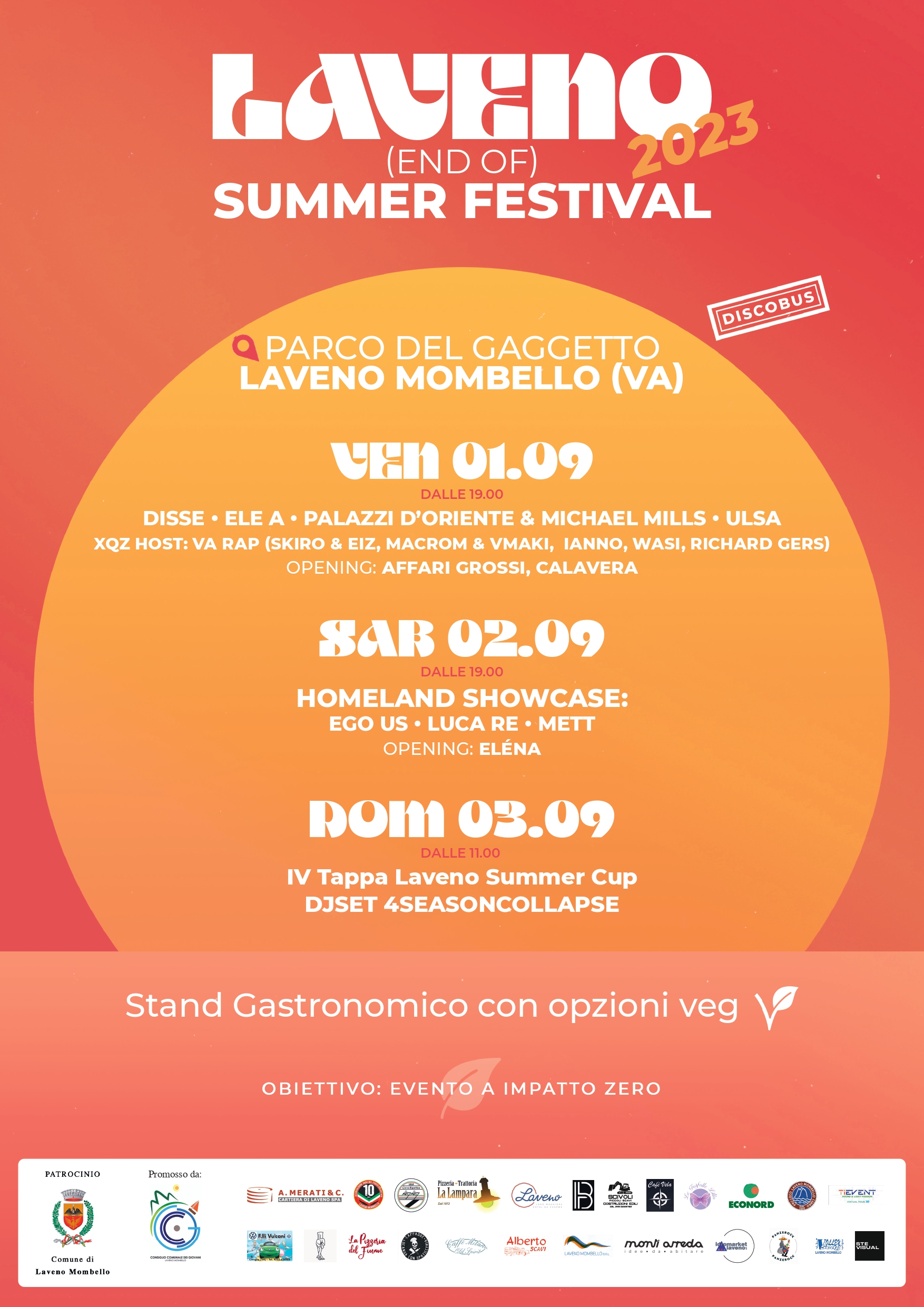 LAVENO (end of) SUMMER FESTIVAL 2023