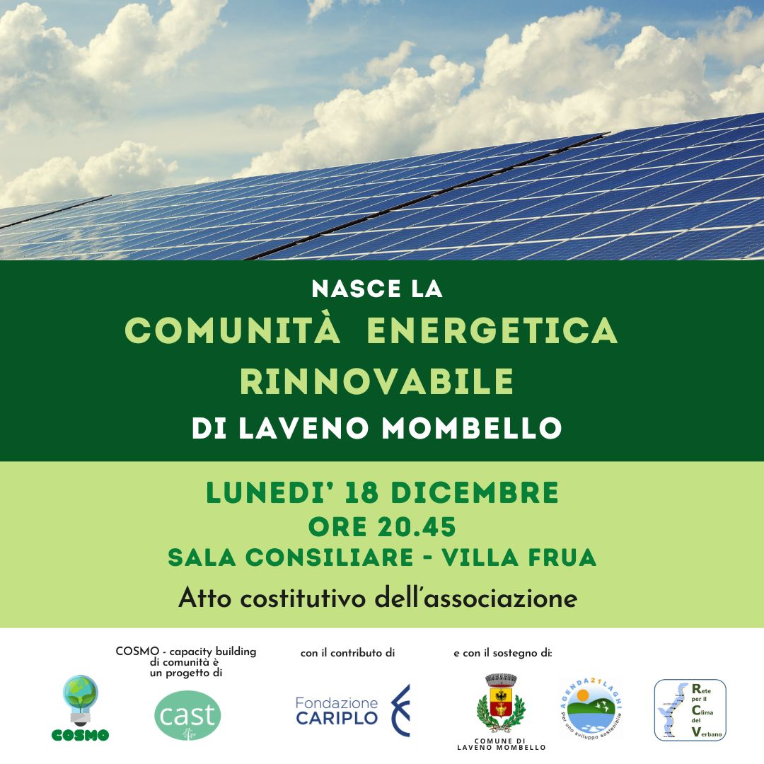 Comunità Energetica Rinnovabile - Atto costitutivo