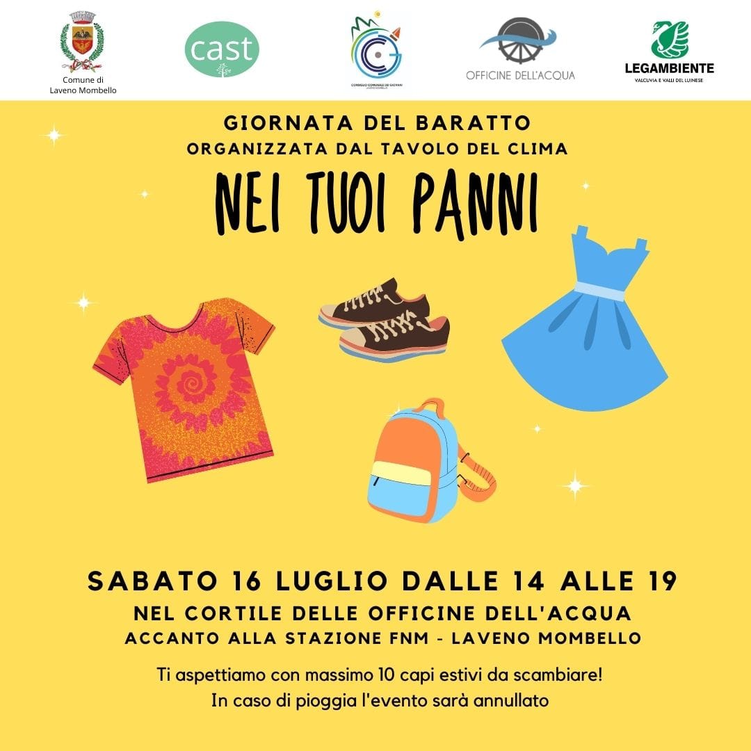 Giornata del baratto "nei tuoi panni"