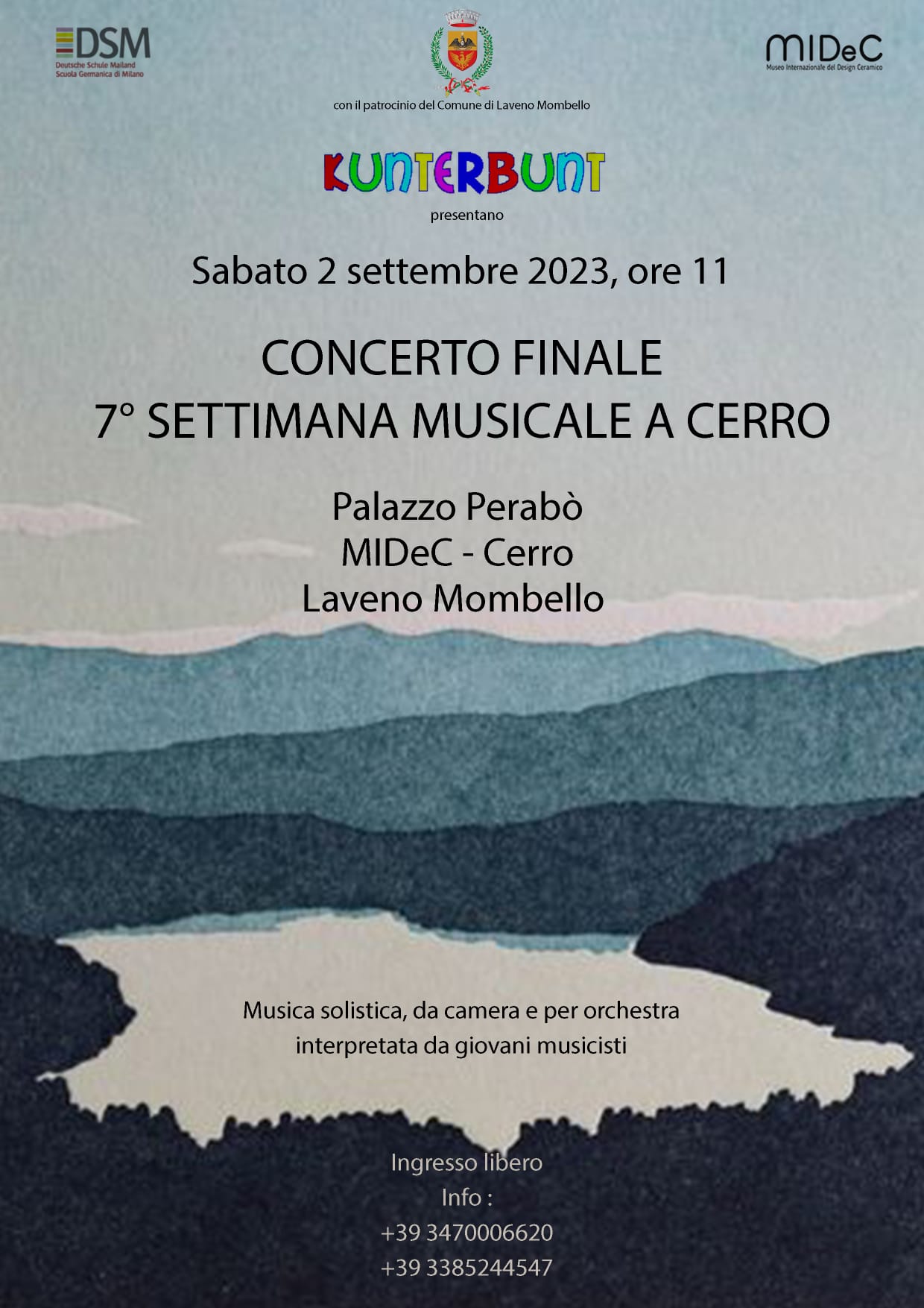 Concerto finale 7° settimana musicale