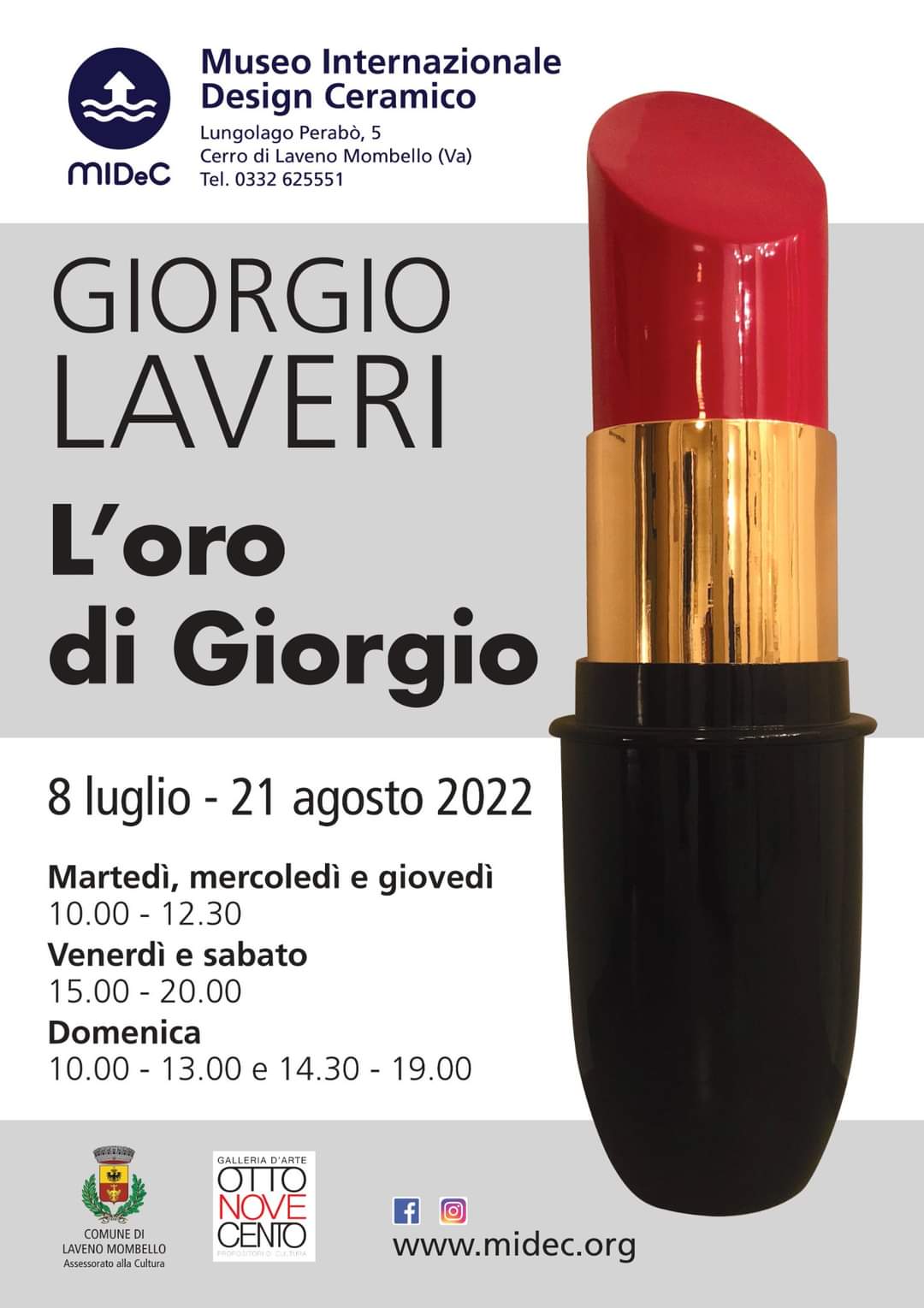 MOSTRA - L’ORO DI GIORGIO Giorgio Laveri 