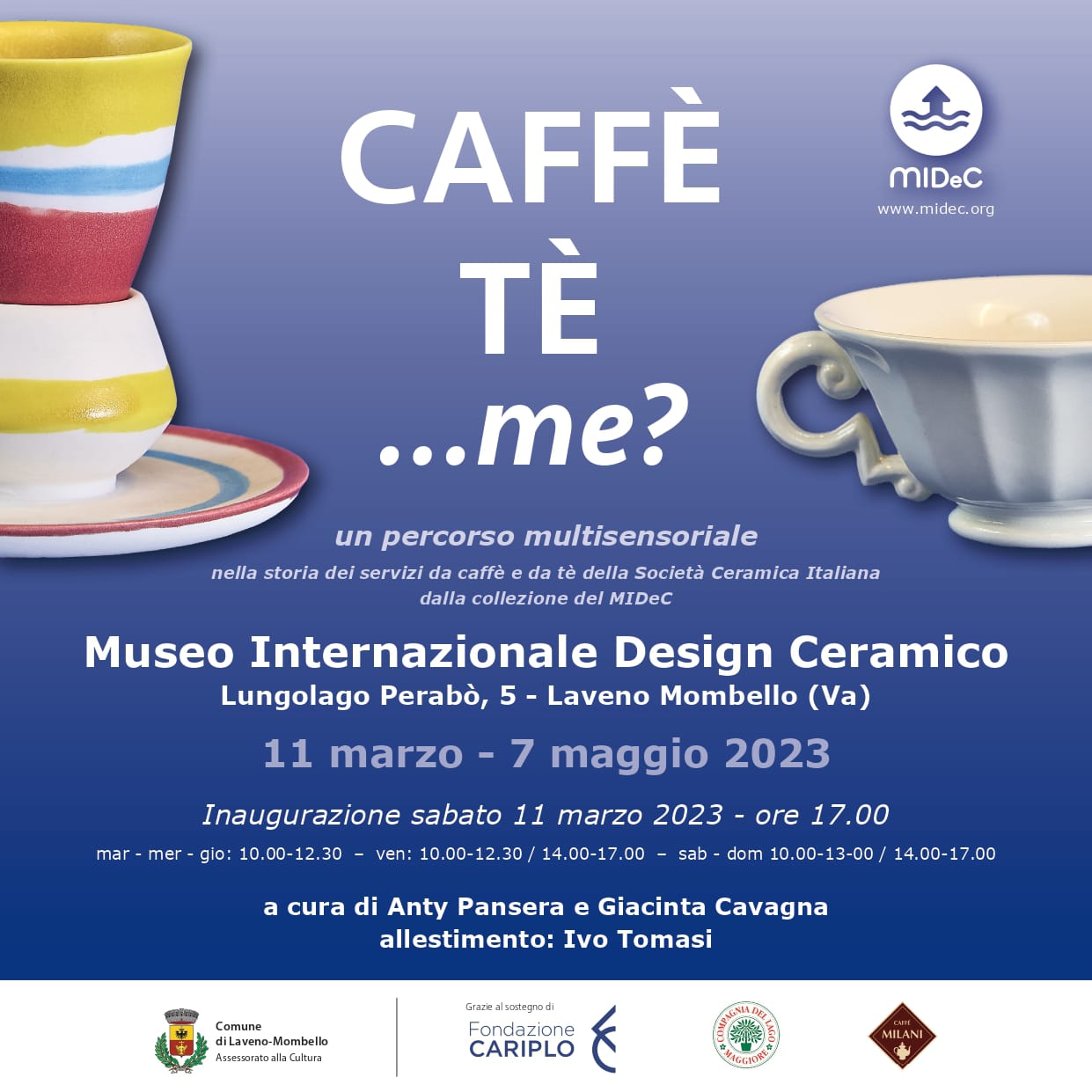 CAFFE', TE', ME? Una mostra sulla storia dei servizi da tè e da caffè
