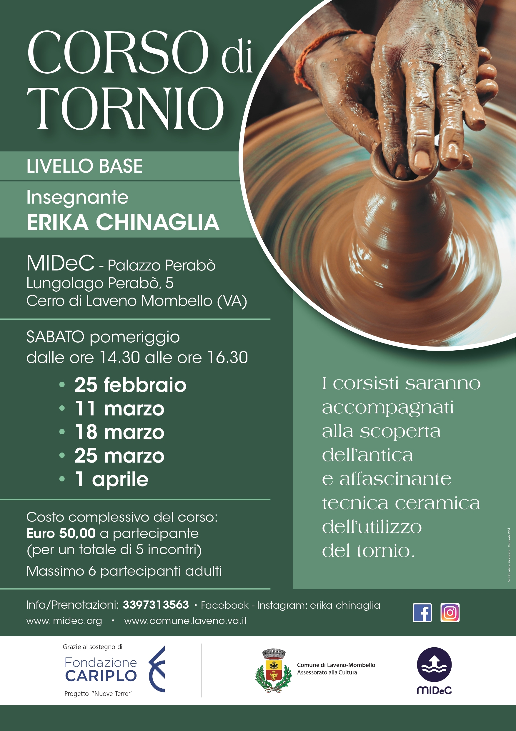 1° CORSO DI TORNIO con Erika Chinaglia