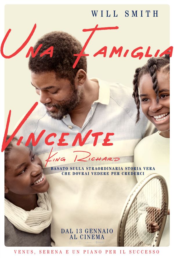 Cinema sotto  le stelle - una famiglia vincente, king richard