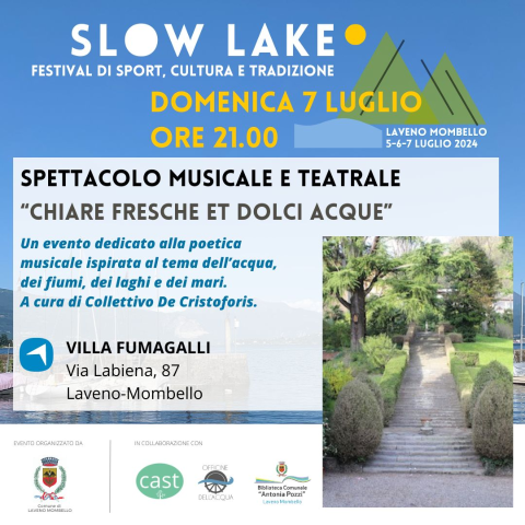 Slow Lake - Spettacolo Musicale e Teatrale